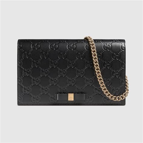 gucci black little bag|gucci signature mini bag.